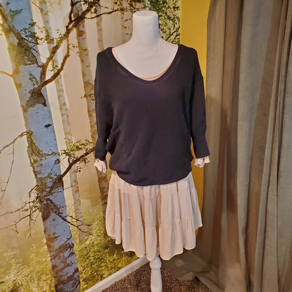 CATCH ME | Swing Tiered Boho Gypsy Dress - Picture 3 of 12